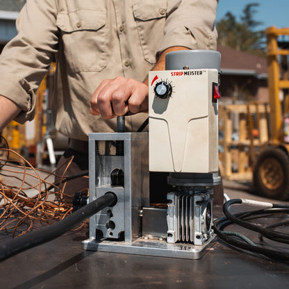 StripMeister E350x Wire Stripping Machine, Automatic Wire Stripper up to 500mcm: Complete Wire Stripping Solution with StripMeister E350x Blade Replacement