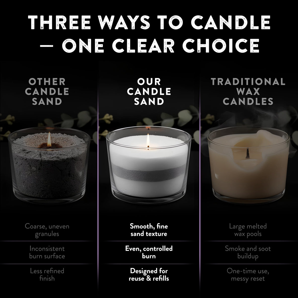 LIVINVIBE Pearled Candle Sand 10.5 oz (300g) – Lavender Serenity Scented Candle, Purple Color, Relaxing Aromatherapy, Home Decor, Stress Relief, Long-Lasting Burn