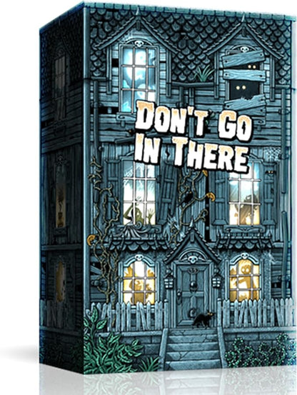 Don't Go in There Board Game - Haunted House Adventure Game Strategy Game for Kids &amp Adults Ages 14+ 2-5 Players 30 Minute Playtime Made by R2i Games