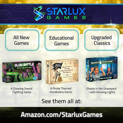 Glow in The Dark Capture The Flag Game - Starter Set | Ages 8+ | Glow in The Dark Outdoor Toys | Outdoor Games for Kids 8-12+ | Flag Football Gifts &amp Boys Birthday Gifts | Glowing Excitement!