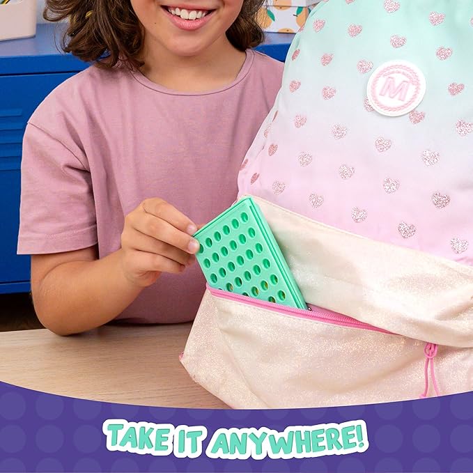 BONNYCO 4 in a Row Pack of 16 Birthday Party Favors for Kids Age 5-12. Classroom Prizes for Students Bulk Gifts Mini Travel Board Games and Toys Goodie Bags and Pinata Stuffers