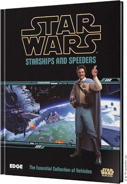 Star Wars Age of Rebellion Starships and Speeders SOURCEBOOK | Roleplaying Game | Strategy Game for Adults and Kids | Ages 10+ | 2-8 Players | Average Playtime 1 Hour | Made by Edge Studio