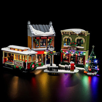 BRIKSMAX Led Lighting Kit for LEGO-10308 Holiday Main Street - Compatible with Lego Icons Building Model- Not Include Lego Set