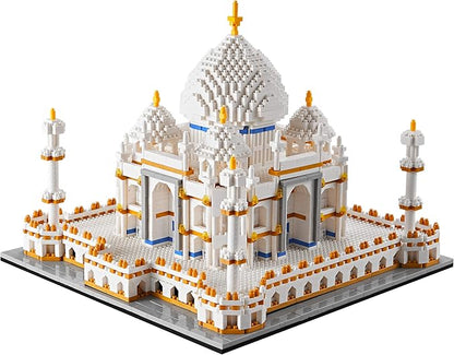 YaJie Taj Mahal Micro Building Blocks Set for Adults Mini Architecture Bricks Building Sets Collection Creative Model Kit Gifts for Age 14+（3950PCS）
