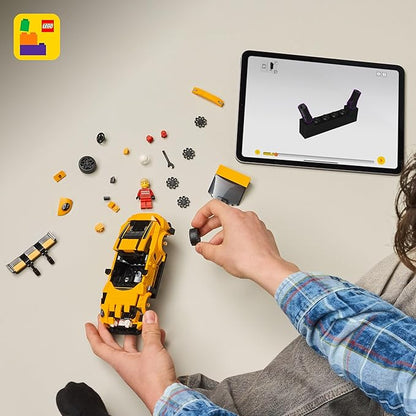 LEGO Speed Champions Porsche 911 GT3 RS Super Car Toy - Model Kit &amp Pretend Play Toy for Boys &amp Girls Ages 9+ - Sports Car Building Set for Kids &amp Racing Fans - Gift Idea for Birthdays -
