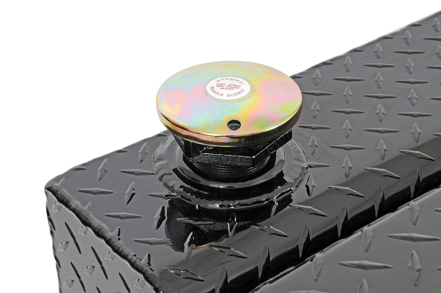 Dee Zee DZ92740XB (43 gallon) Auxiliary Diesel Fuel Transfer Tank - Black Aluminum