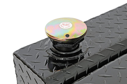 Dee Zee DZ92740XB (43 gallon) Auxiliary Diesel Fuel Transfer Tank - Black Aluminum