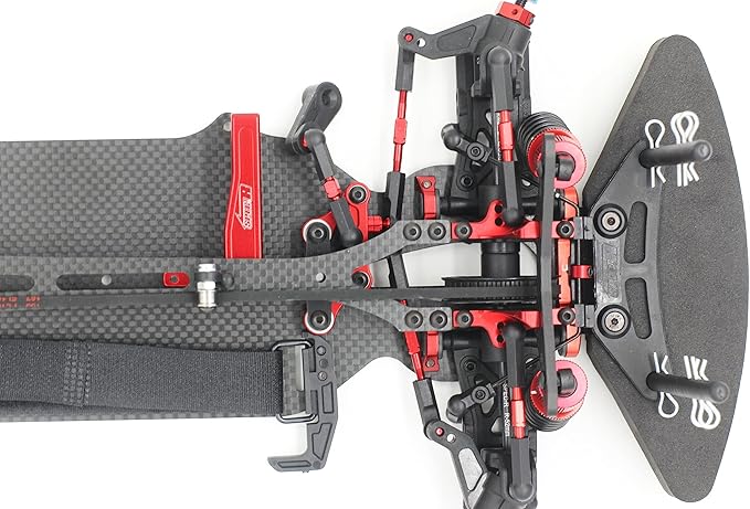 SPEC-R R1 1:10 RC 1/10 4WD Electric Touring Car Carbon Fiber Main Chassis Frame (Assembled)