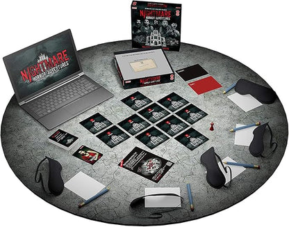 Nightmare Horror Adventures | Murder Mystery Board Game for Adults and Teens