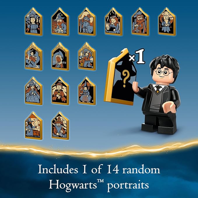 LEGO Harry Potter Hogwarts Castle Owlery Toy Wizarding World Fantasy Toy for Girls and Boys Harry Potter Castle Playset with 3 Characters Birthday Gift Idea for Kids Ages 8 and Up 76430