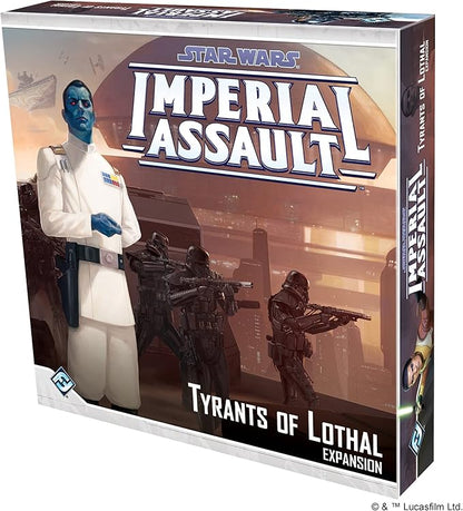 Star Wars Imperial Assault Board Game Tyrants of Lothal EXPANSION - Epic Sci-Fi Miniatures Strategy Game for Kids and Adults Ages 14+ 1-5 Players 1-2 Hour Playtime Made by Fantasy Flight Games