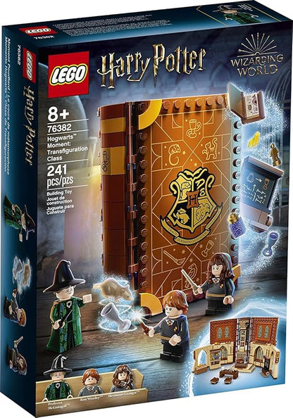LEGO Harry Potter Hogwarts Moment: Transfiguration Class 76382 Professor McGonagall Room Collectible Playset New 2021 (241 Pieces)