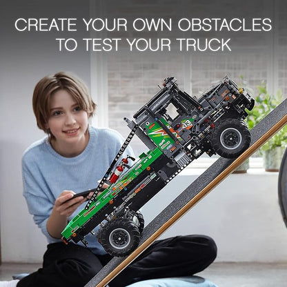 LEGO Technic App-Controlled 4x4 Mercedes-Benz Zetros Trial Truck 42129 Building Toy Set for Kids Boys and Girls Ages 12+ (2129 Pieces)