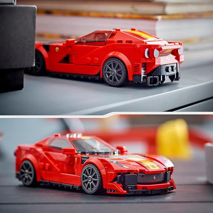 Speed Champion Ferrari 812 Competizione 76914 Toy Blocks Present Racing Car Vehicle Glue Boys Ages 9 and Up