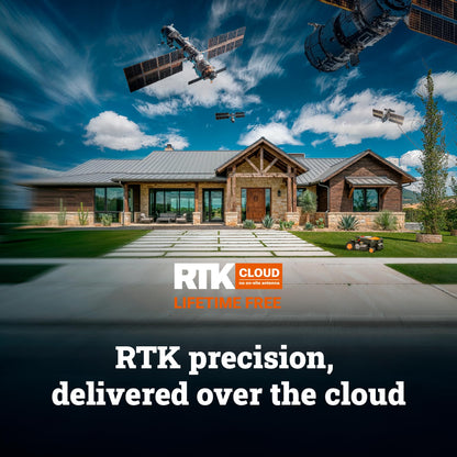 Worx Landroid Vision Cloud 4WD Robot Lawn Mower, No Perimeter Wire Robot Mower for 1 Acre, AI Obstacle Avoidance + RTK Cloud Navigation, 84% Slope, Auto Mapping, App Control, Cut-to-Zero, WR344