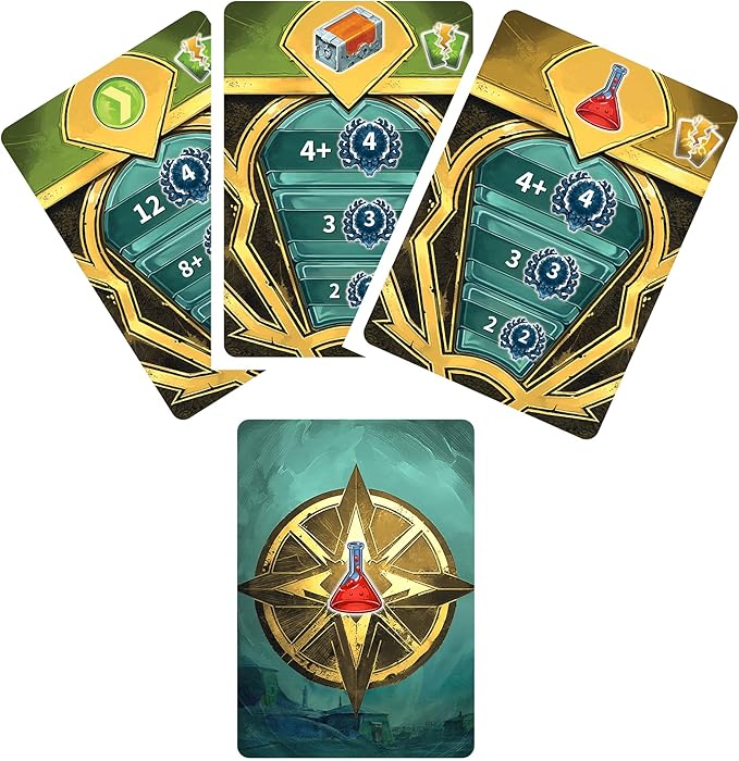 Revive: Call of The Abyss Board Game Expansion - Enhance Your Game with New Tribes and Scyphoz Cards! Strategy Game for Kids &amp Adults Ages 14+ 1-4 Players 60-90 Min Playtime Made by Aporta Gam