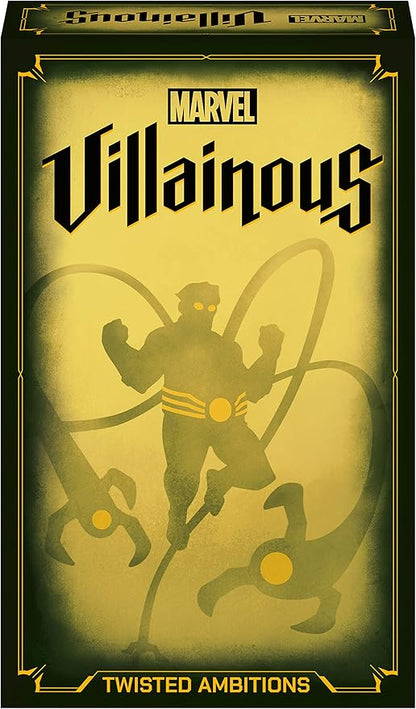 Ravensburger Marvel Villainous: Twisted Ambitions - Engaging Strategy Board Game | Perfect for Marvel Fans &amp Families | Compatibility with Other Marvel Villainous Games | High Replay Value