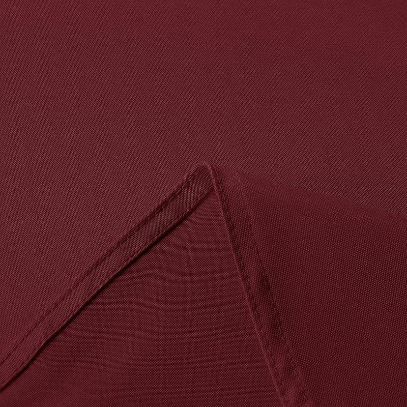 sancua Rectangle Tablecloth - 54 x 108 Inch - Stain and Wrinkle Resistant Washable Polyester Table Cloth, Decorative Fabric Table Cover for Dining Tables, Buffet Parties and Camping, Burgundy