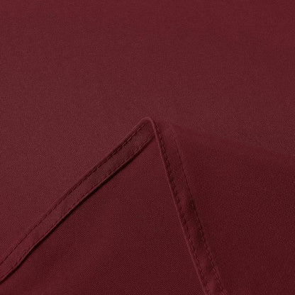sancua Rectangle Tablecloth - 54 x 108 Inch - Stain and Wrinkle Resistant Washable Polyester Table Cloth, Decorative Fabric Table Cover for Dining Tables, Buffet Parties and Camping, Burgundy