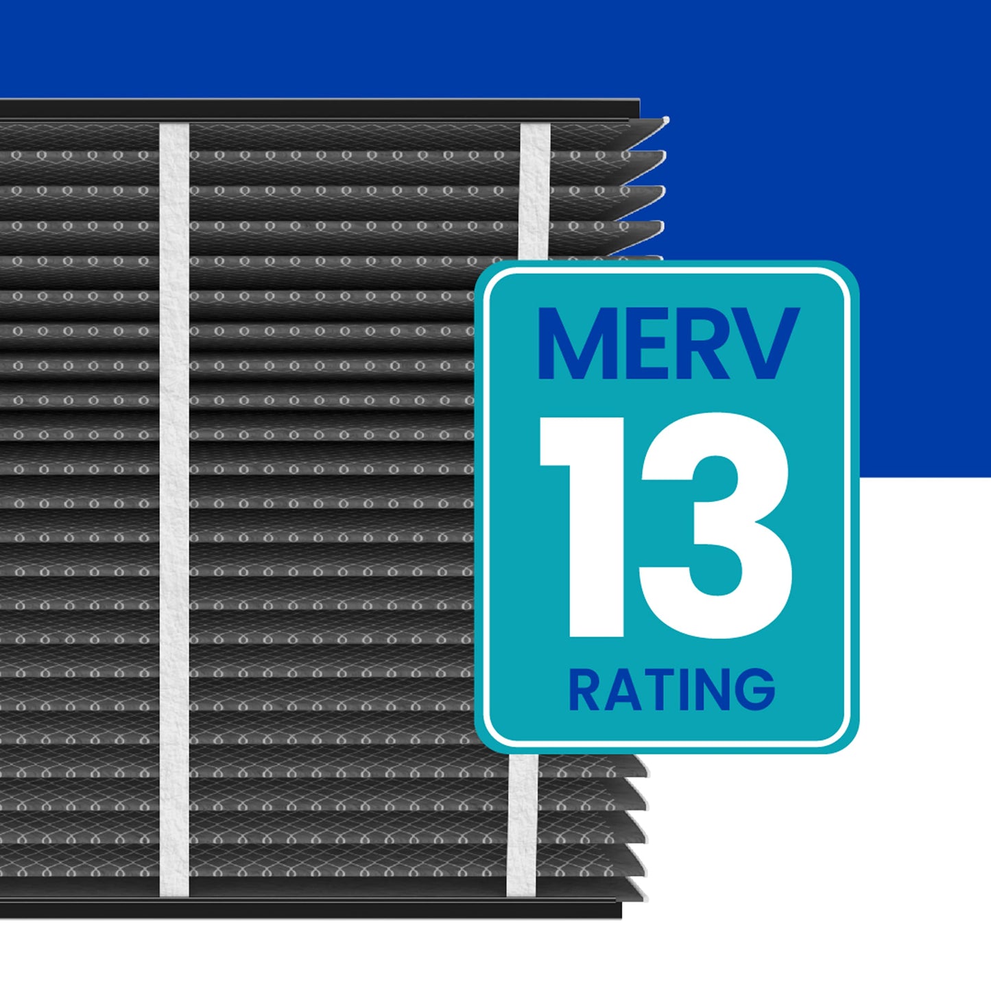 AprilAire 513CBN Replacement Filter for AprilAire Whole House Air Purifiers - MERV 13 with Carbon, Healthy Home Allergy + Odor Reduction, 31x28x4 Air Filter (Pack of 2)