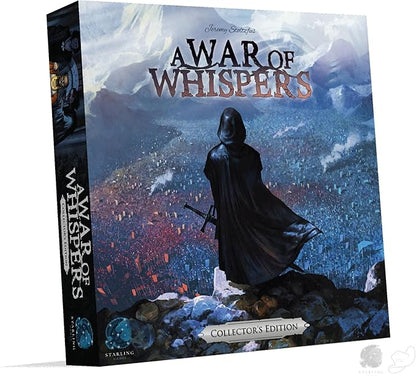 A War of Whispers: Collector’s Edition | Strategy Board Game of Hidden Loyalties &amp Espionage | Age 14+ | 2–5 Players | Includes Upgraded Components &amp Miniatures