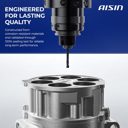 AISIN AFTERMARKET ACCGM-00904 Air Conditioner AC Compressor - Compatible with Chevrolet Silverado GMC Sierra 1500 2019-2023, Silverado Sierra 2500 3500 HD 2020-2023 - with 4-Pulley Groove, with Clutch