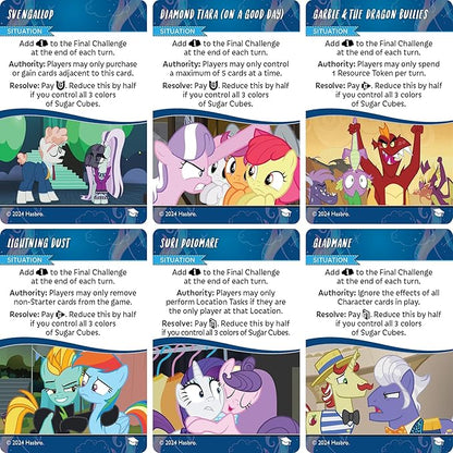 Renegade Game Studios My Little Pony Deck-Building Game Expansion: Scholarly Shenanigans with 85 New Cards Cooperative Gameplay Ages 14+ one to Four Players