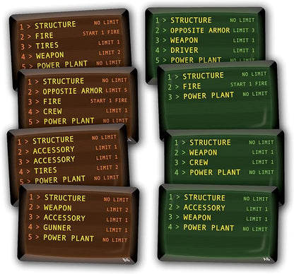 Steve Jackson Games Car Wars 2-Player Starter Set Orange/Purple 6th Edition – Strategic Car Combat Fast-Paced Action Tactical Board Game Ages 14+ 2 Players