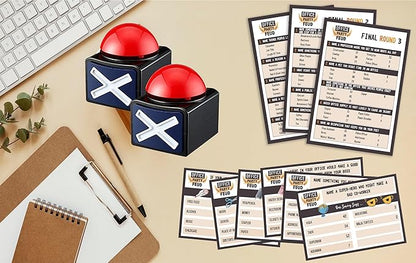 Office Friendly Feud Quiz Family Feud Quiz Office Party Games Team Building Games Feud Trivia Quiz (with 2 Buzzers)