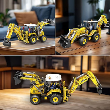 Reobrix Loader Building Set Toy Excavator 22018 Excavator Toy 2231 Construction Toys Building Toys for Adults