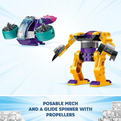 LEGO Marvel Team Spidey Web Spinner Headquarters Building Toy - Pretend Play Spidey and His Amazing Friends Toys Playset for Boys &amp Girls Ages 4+ Years - 3 Superhero Minifigures - 10794