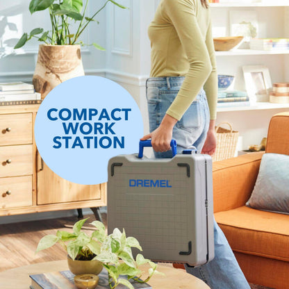 Dremel Blueprint Portable Saw Station with 12V Brushless Compact Circular Saw and Multi-Purpose Cutting Case (CS12V-S1C)