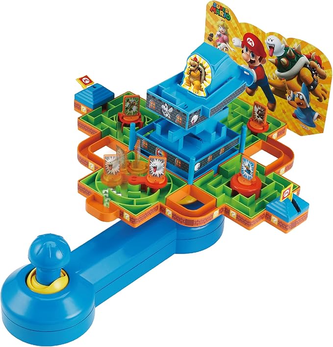 EPOCH Super Mario Maze Game Deluxe - Single Player Tabletop Action Game for Ages 4+
