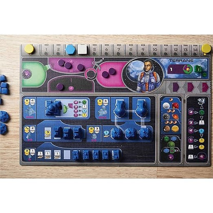 Gaia Project Board Game by Capstone Games – Strategy Space Exploration Game Terraforming &amp Space Colony Game Sci-Fi Faction Game for Adults 1-5 Players Advanced Strategy High Replay Value