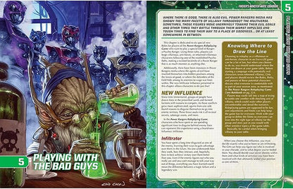 Renegade Game Studios Power Rangers RPG Finster's Monster-Matic Cookbook Sourcebook - Over 100 Threats Hardcover Ages 14+