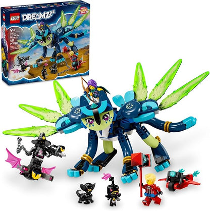 LEGO DREAMZzz Zoey and Zian The Cat-Owl TV Show Inspired Animal Toy Building Set for Kids Toy for Girls and Boys Ages 9 Years Old and Up 71476
