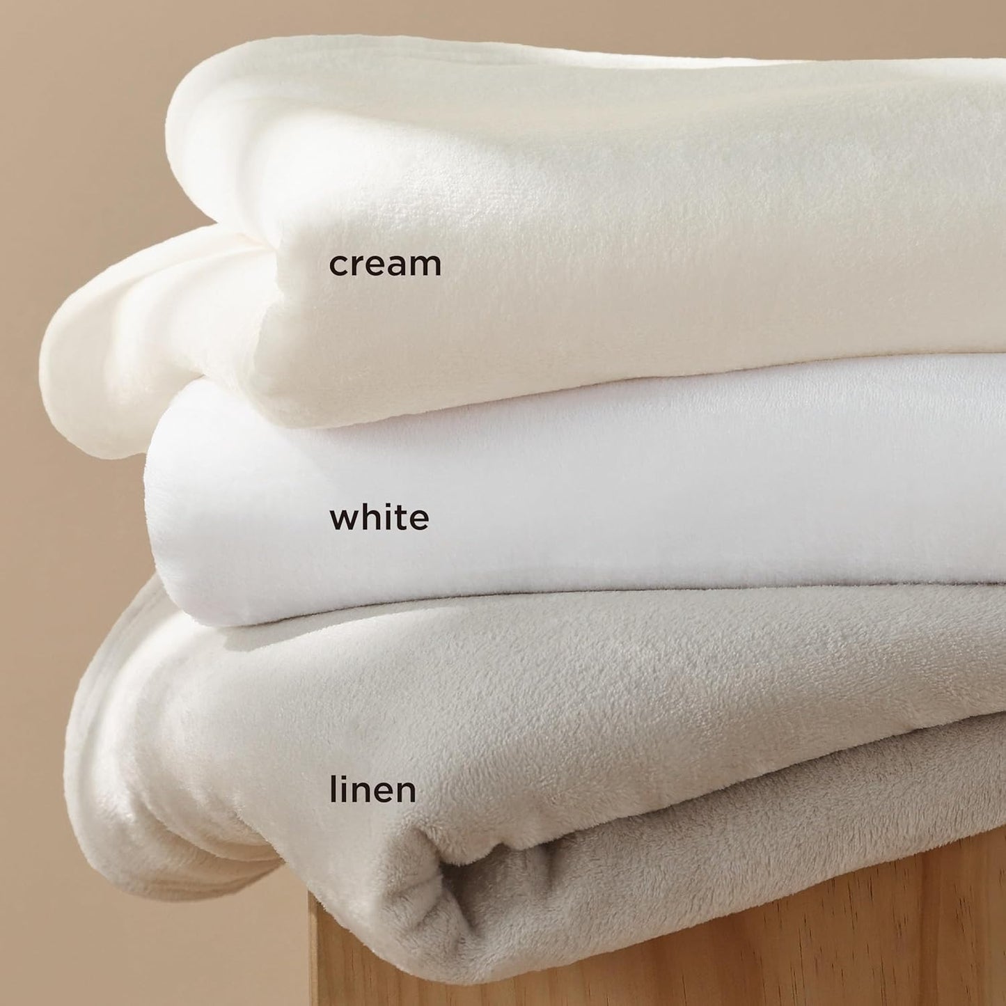 Bedsure GentleSoft Fleece Blanket - Lightweight Plush Cozy California King Size, 102x96 Inches