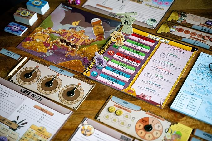 Plaid Hat Games Freelancers Board Game - Dive into a Post-Apocalyptic Gig Economy! Narrative Adventure Game Fantasy RPG Game Ages 14+ 3-7 Players 90 Minute Playtime