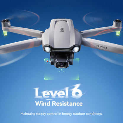 Ruko F11PRO 2 Drone with 6K Camera for Adults, 3-Axis Gimbal Stabilizer, 2 Batteries for 70-Min Flight Time, Long-Range Transmission, Auto Return & Beginner-Friendly, Ideal Tech Gift