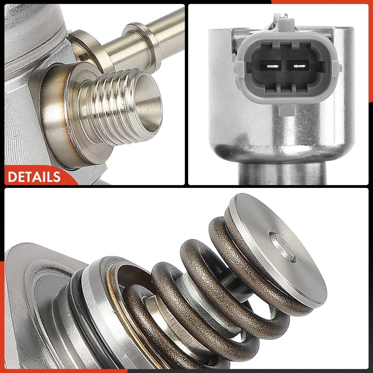 A-Premium Direct Injection High Pressure Fuel Pump Compatible with Kia Soul 2012-2016, Forte5/Forte Koup 2014-2016, Rio 2012-2014 & Hyundai Accent 2013-2014, Veloster 2013-2015, 1.6L, Gas