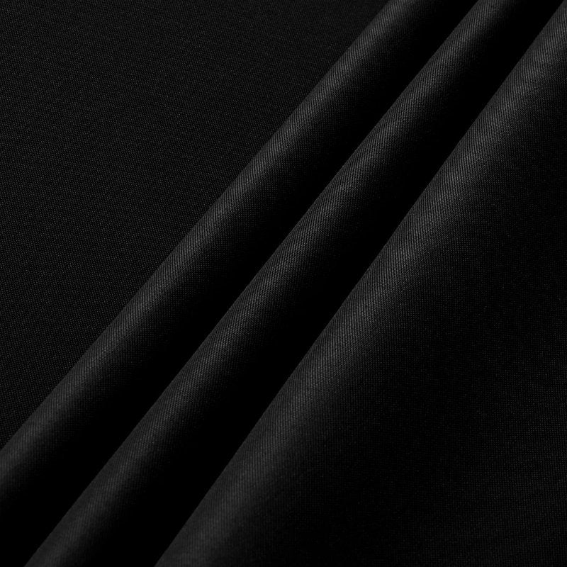 sancua 10 Pack Black Tablecloth 60 x 120 Inch, Rectangle Table Cloth for 8 Feet Tables - Stain and Wrinkle Resistant Washable Polyester Table Cover for Dining Tables, Buffet Parties and Camping