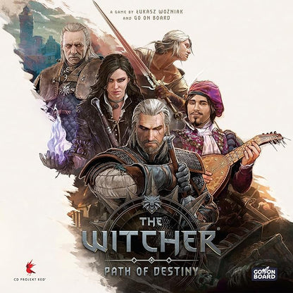 The Witcher: Path of Destiny Deluxe Edition - Competitive Tableau-Building Strategy Game Featuring Geralt Yennefer Ciri &amp More Ages 14+ 1-5 Players 45-90 Minute Playtime