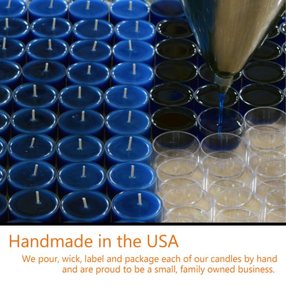 Lemon Verbena Scented - Soy Tealight Candles, 12 Pack - Highly Scented - Handmade in The USA - Candeo Candle - Summer Scents