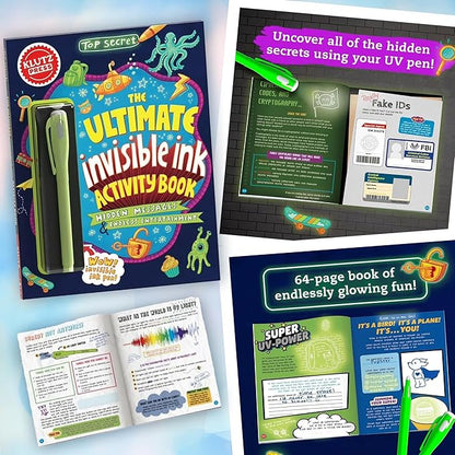 Klutz Lego Gear Bots Science Building Kit Invisible Ink Activity Book 62 Elements to Make 8 Different Versions of Moving Machines