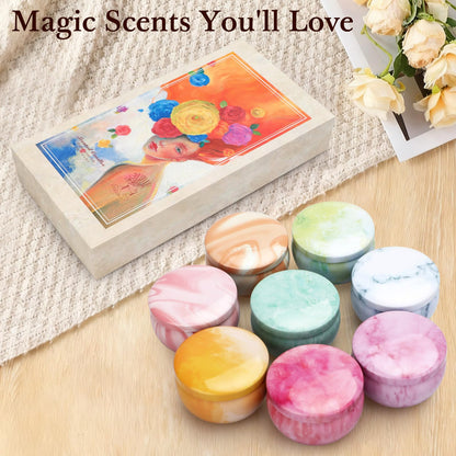 Aromatherapy Candle Gift Set for Women, Pack of 2, 16 Pack Fruity Floral Soy Wax Candles