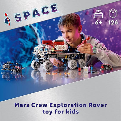 LEGO Technic Mars Crew Exploration Rover Building Toy - Build &amp Display for Room Decor - Gift for Christmas - Set for Boys &amp Girls Ages 11+ Years - 42180