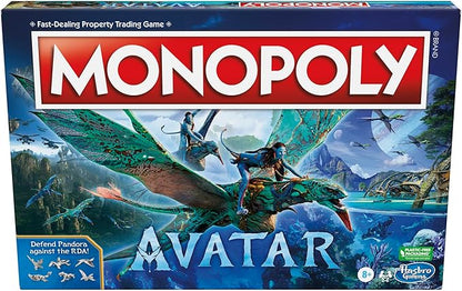 Monopoly: Avatar Edition Board Game for Ages 8 and Up Family Games for 2 to 6 Players Kids Games