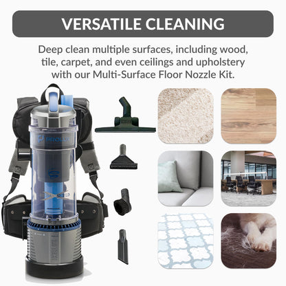 Prolux 2.0 Bagless Backpack HEPA Vacuum - World’s Lightest Model