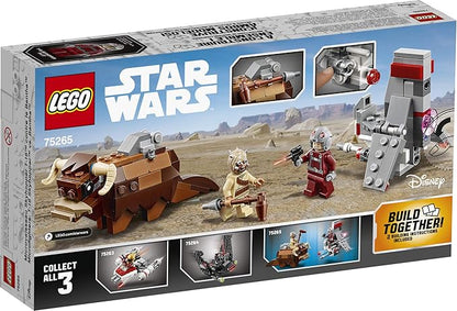 LEGO Star Wars: A New Hope T-16 Skyhopper vs Bantha Microfighters 75265 Collectible Toy Building Kit for Kids New 2020 (198 Pieces)