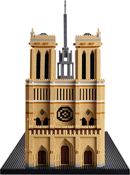 Notre Dame De Paris World Famous Micro Building Blocks Collection Model Architecture Sets for Adults 7380 PCS Ideas DIY Mini Bricks Kit present for Ages 14+